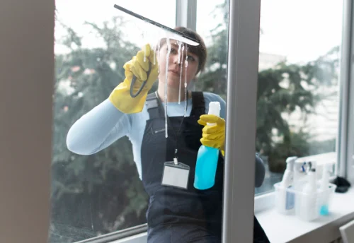Nettoyage de vitres intérieures et extérieures à Niederhergheim
